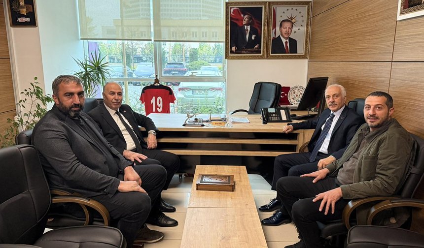 Alaca heyeti Bakanlıkta ağırlandı