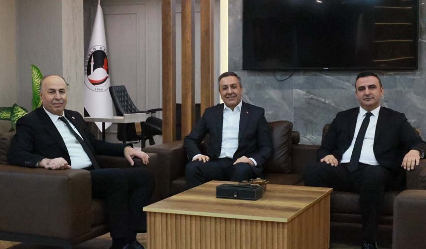 Başkan Dere’ye Alaca’dan ziyaret