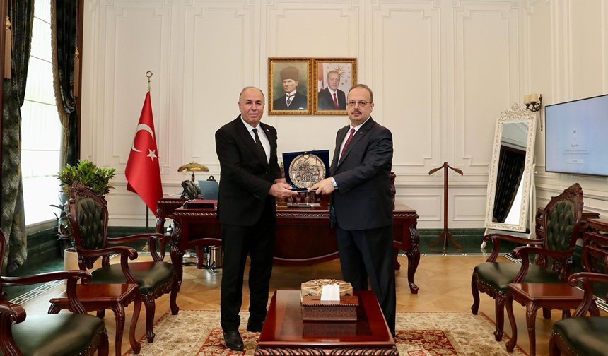 Başkan Arslan’dan Ankara Valisi Yakup Canbolat’a ‘kutlama ziyareti