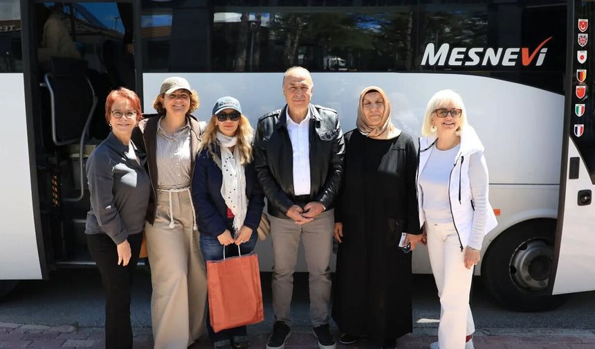 Başkan Şerif Arslan, Alaca’da önemli isimleri ağırladı