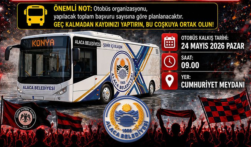Alaca Belediyesi’nden Çorum FK finali için taraftar çağrısı
