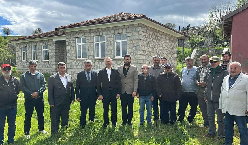 Mehmet Tahtasız köylerdeki sorunları inceledi