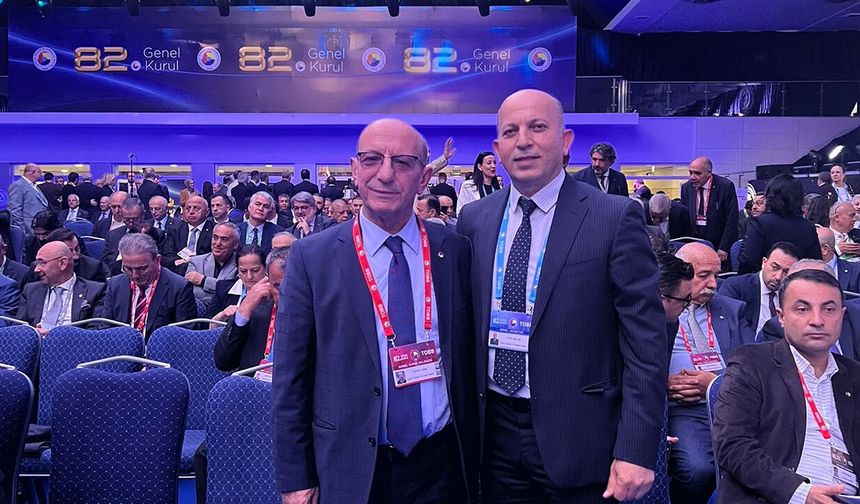Şirin ve Arslan TOBB’un 82. Genel Kurulu’na katıldı