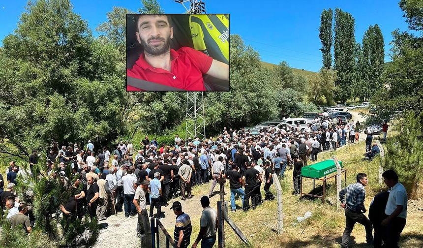 Genç yaşta hayatını kaybeden Yusuf Gül son yolculuğuna uğurlandı