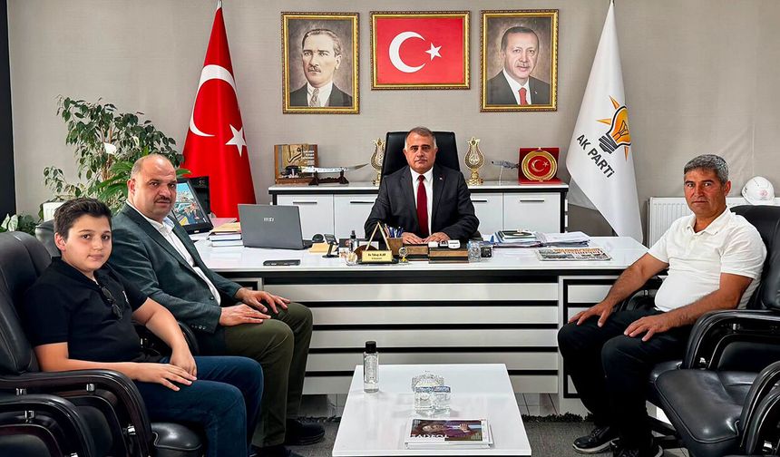 AK Parti Çorum İl Başkanı Alar, Alaca teşkilatıyla bir araya geldi