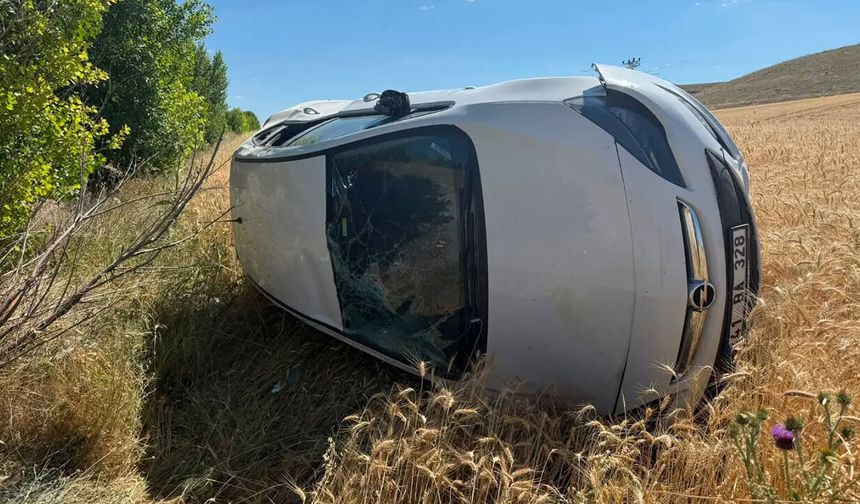Koçhisar Kavşağı'ndaki kaza ucuz atlatıldı