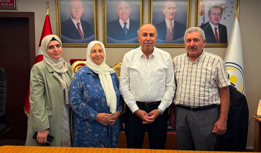 MHP’li Havva Yılmaz’dan Başkan Arslan’a ziyaret