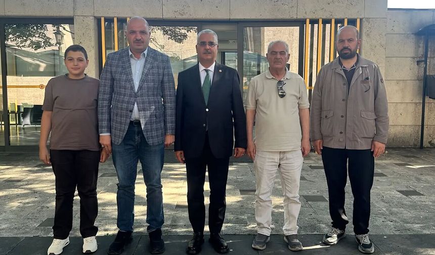 AK Parti Alaca teşkilatından milletvekillerine ziyaret