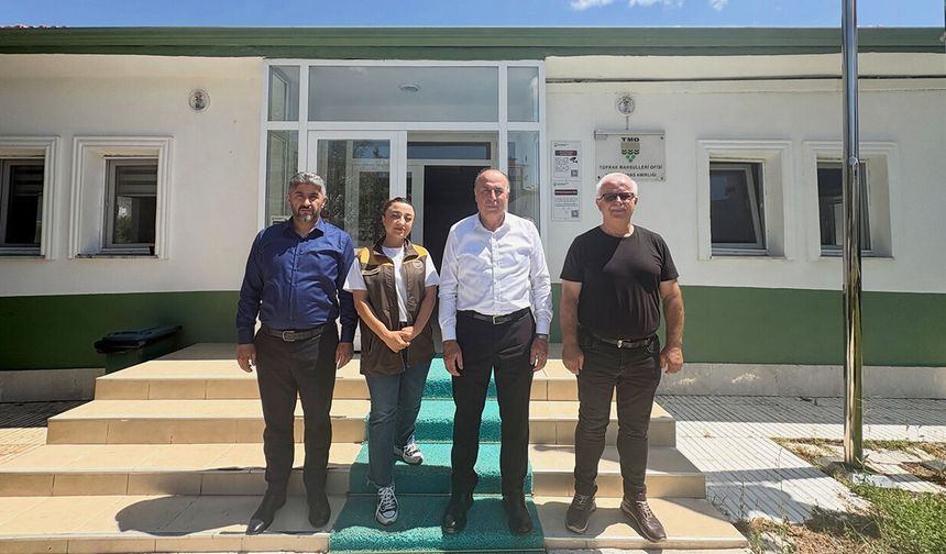 Başkan Arslan’dan TMO’ya ziyaret, üreticilerin talepleri değerlendirildi