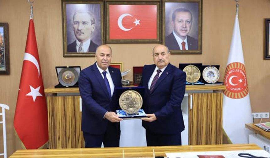 Başkan Arslan’dan Duran Bıyık’a kutlama ziyareti