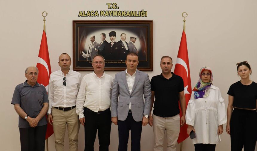 Kızılay’dan Kaymakam Dinçer’e ziyaret