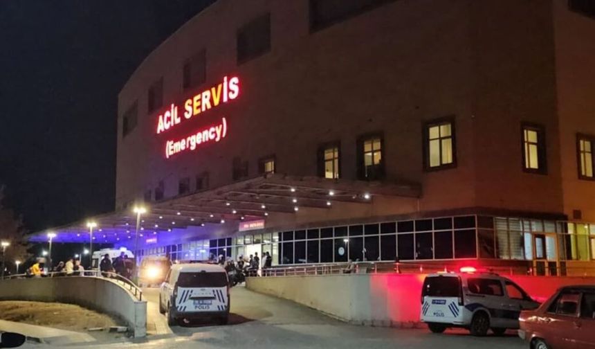 Attan düşen kadın hastanelik oldu
