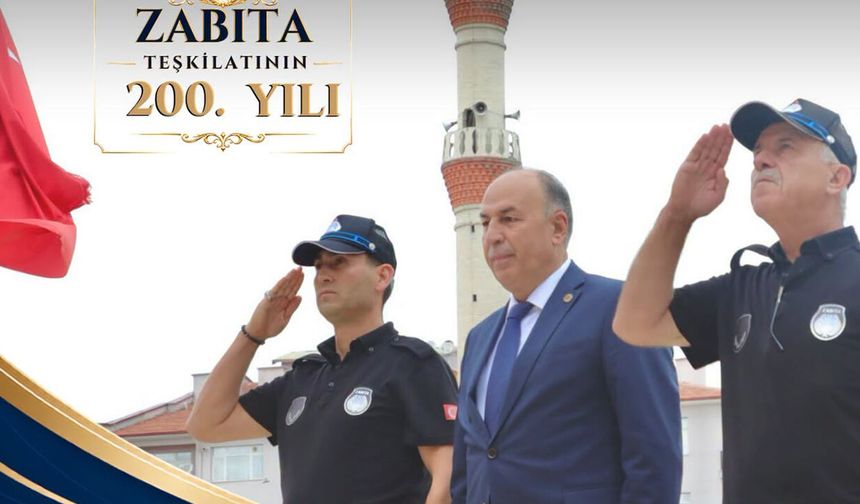 Şerif Arslan’dan Zabıta Haftası mesajı