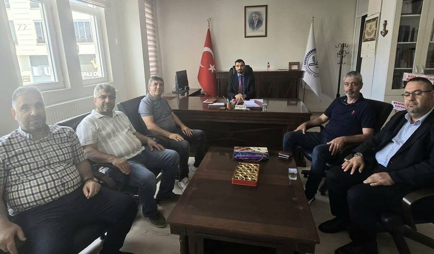Müftü Önder Arık’a hayırlı olsun ziyaretleri sürüyor