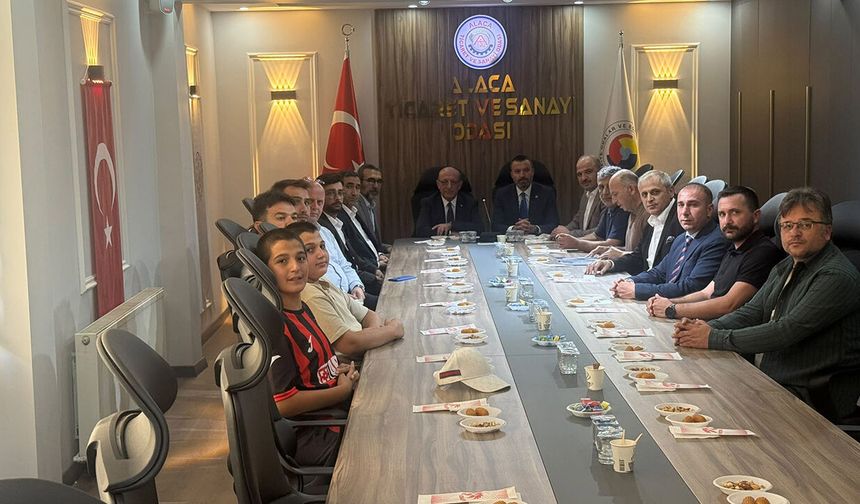 AK Parti Yozgat Milletvekili Süleyman Şahan’dan Alaca TSO’ya ziyaret