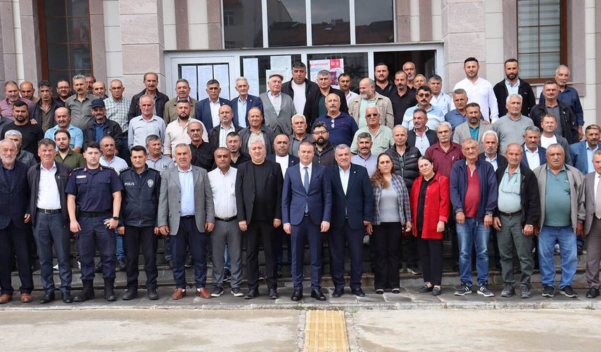 Köy yatırımları ve 2027 çalışma programı görüşüldü