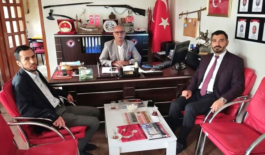 Alaca’da Şehit Aileleri ve Gaziler Derneği’ne anlamlı ziyaret