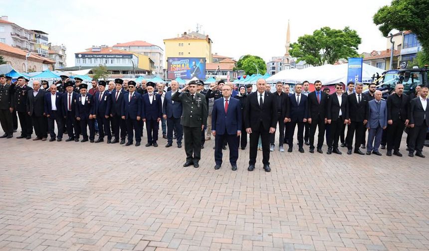 Alaca'da 19 Eylül Gaziler Günü törenle kutlandı