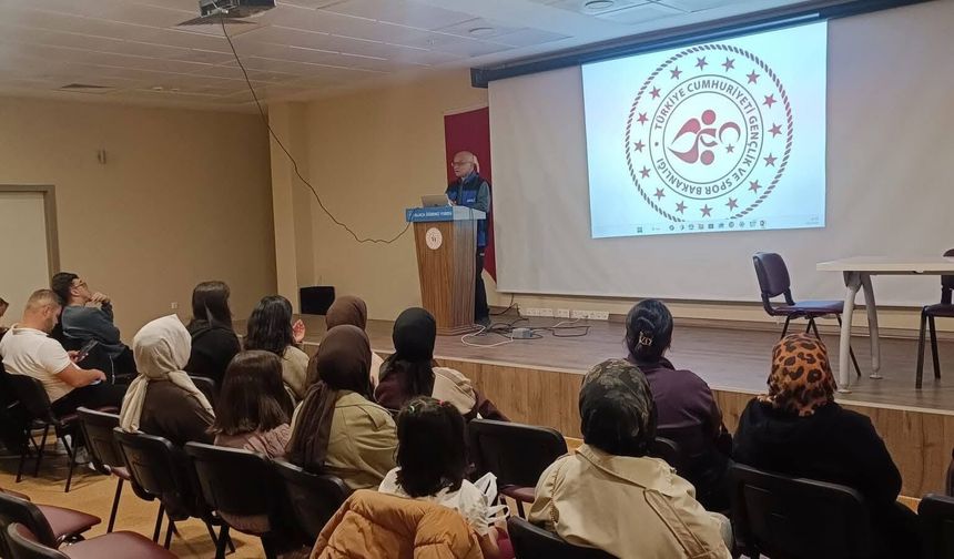 KYK Yurdu’nda öğrencilere yangın farkındalık eğitimi verildi