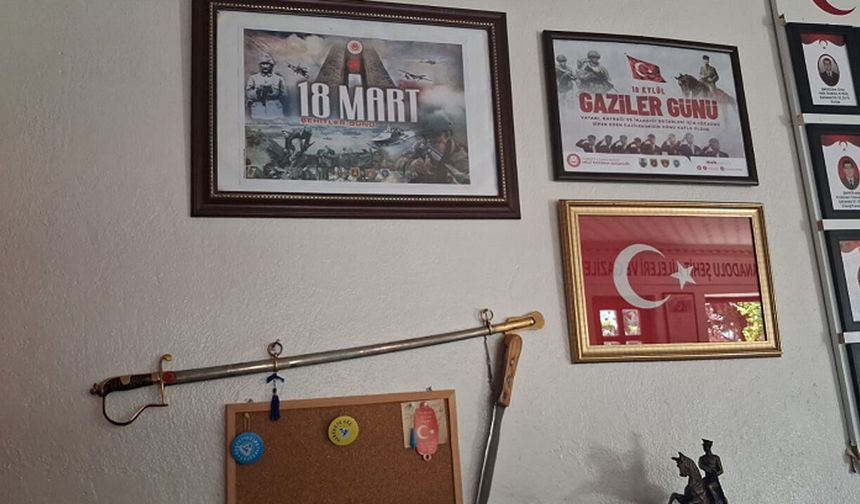 İç Anadolu Şehit Aileleri ve Gaziler Derneği’ne anlamlı hediye