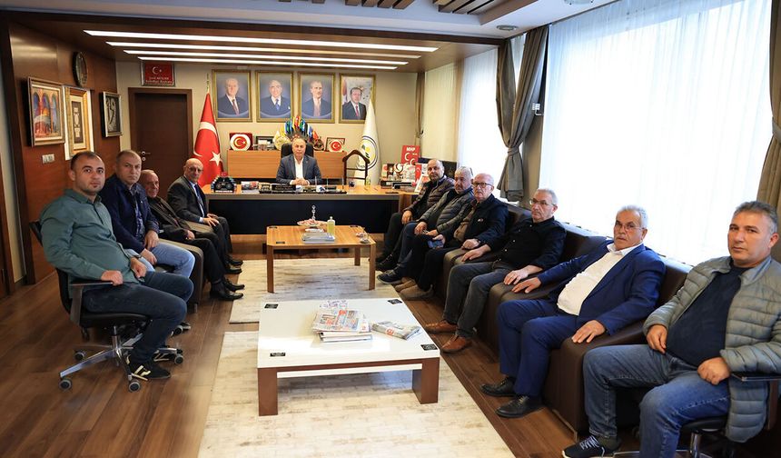 Günser Şirin’den Başkan Arslan’a ziyaret
