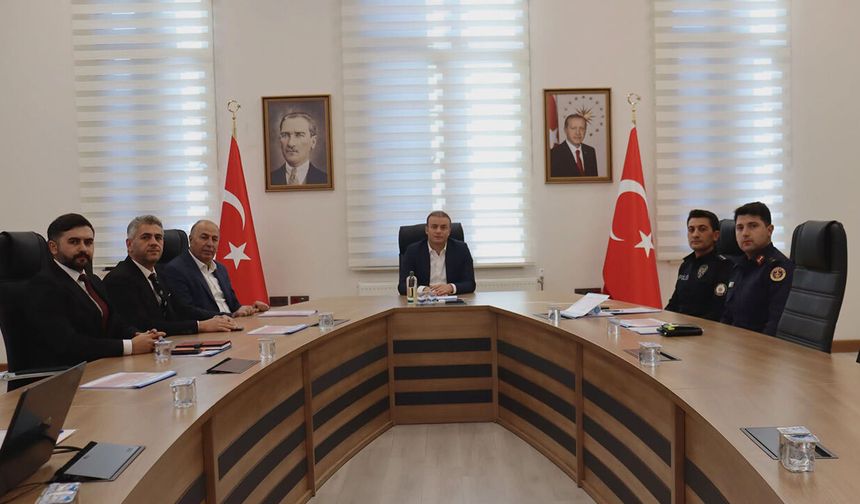 Alaca’da okul güvenliği toplantısı