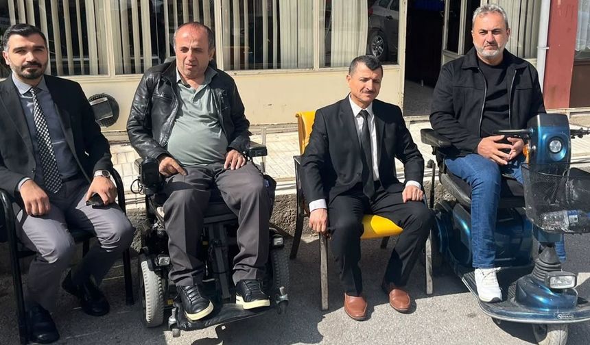 Müftü Önder Arık’tan Alaca  Engelliler Derneğine ziyaret