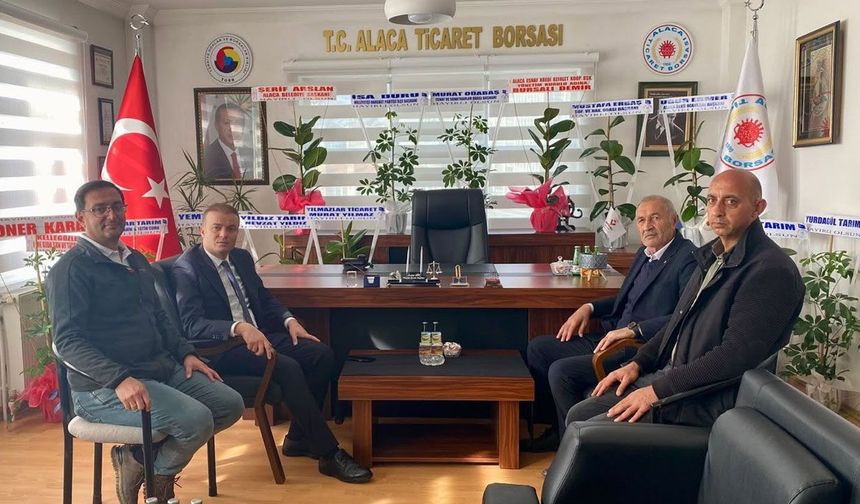 Kaymakam Dinçer’den Arslan  Gür’e ‘hayırlı olsun’ ziyareti