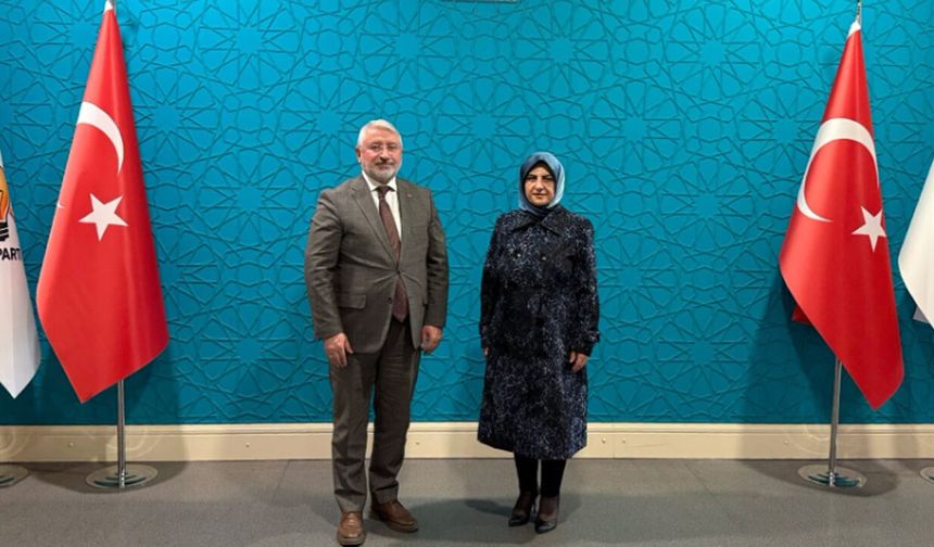 Başkan Aşgın, Hülya Terzioğlu’nu ziyaret etti